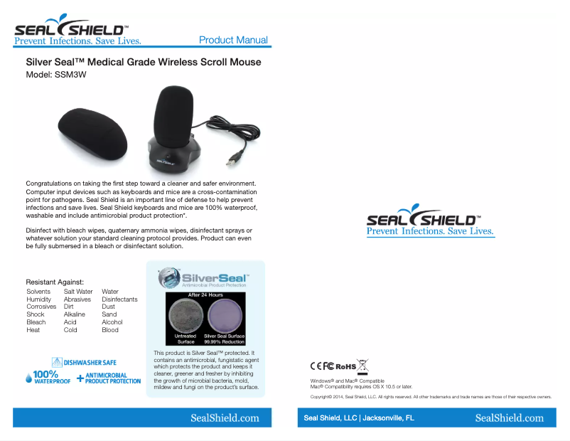 Image de la première page du manuel de l'appareil SSWM3