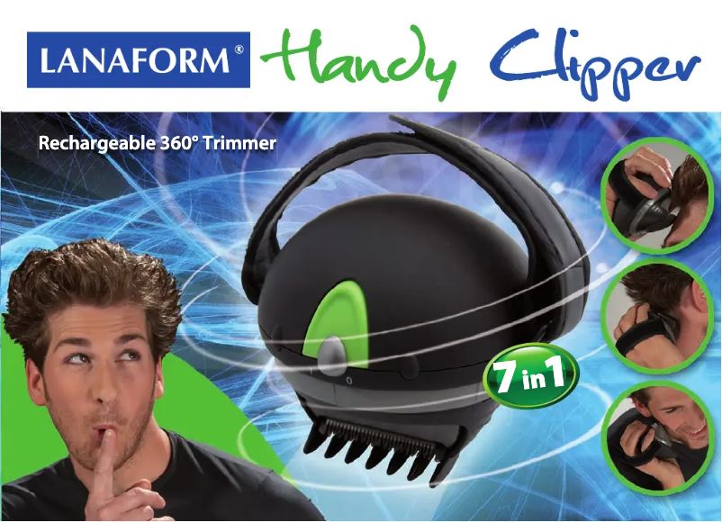 Page n°1 - Manuel utilisateur Lanaform Handy Clipper