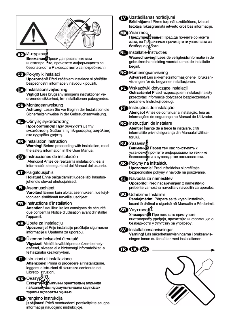 Image de la première page du manuel de l'appareil L6478AFL