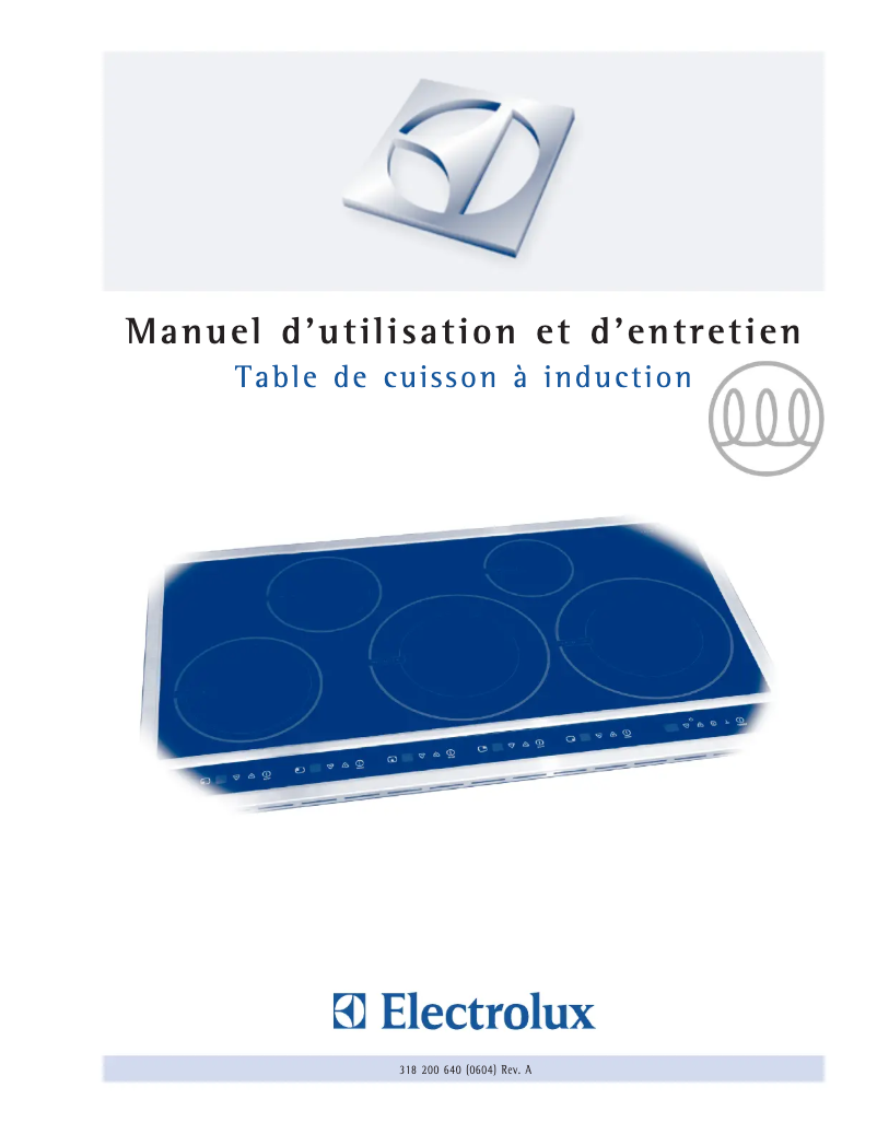 Page n°1 - Manuel utilisateur Electrolux ICON E36IC75FSS