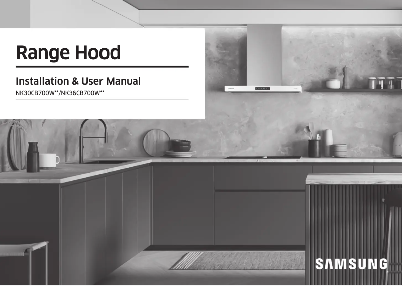 Page n°1 - Manuel utilisateur Samsung NK36CB700W12