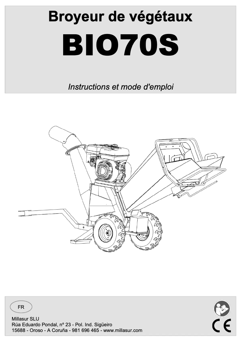 Image de la première page du manuel de l'appareil BIO70S