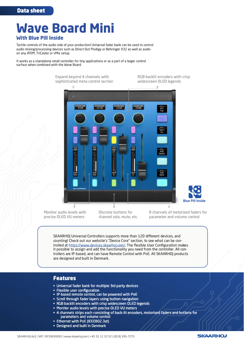 Image de la première page du manuel de l'appareil Wave Board Mini