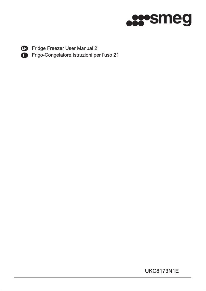 Page n°1 - Mode d'emploi Smeg UKC8173N1E