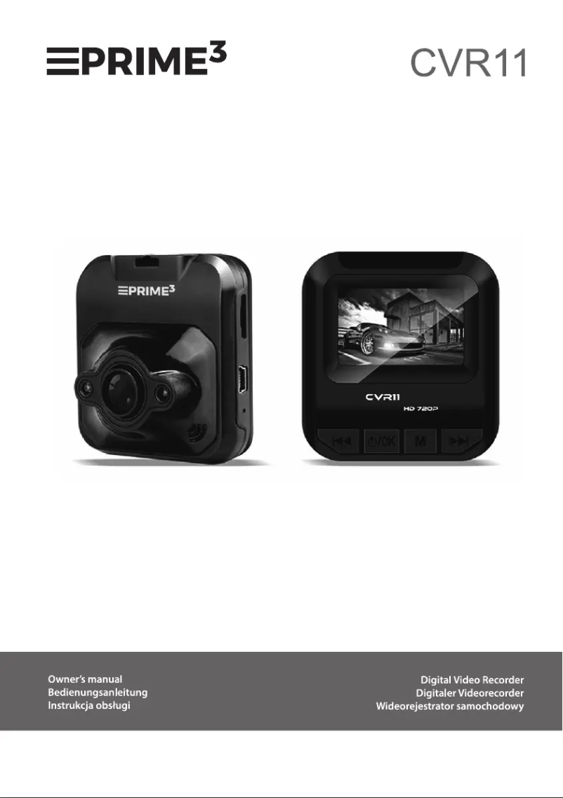 Página 1 del manual Manual de usuario PRIME3 CVR11