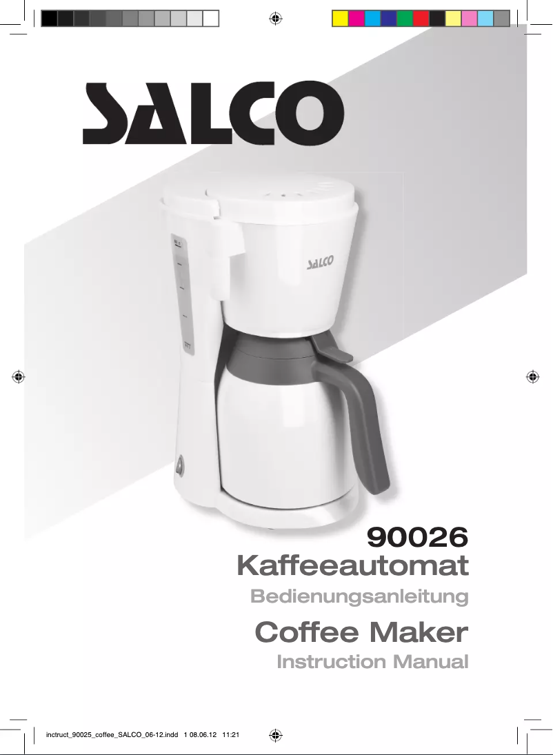 Page n°1 - Manuel utilisateur Korona Salco 90026