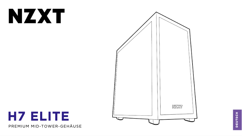 Image de la première page du manuel de l'appareil H7 Elite RGB