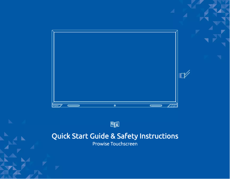 Page n°1 - Manuel utilisateur Prowise PW.1.15086.0001