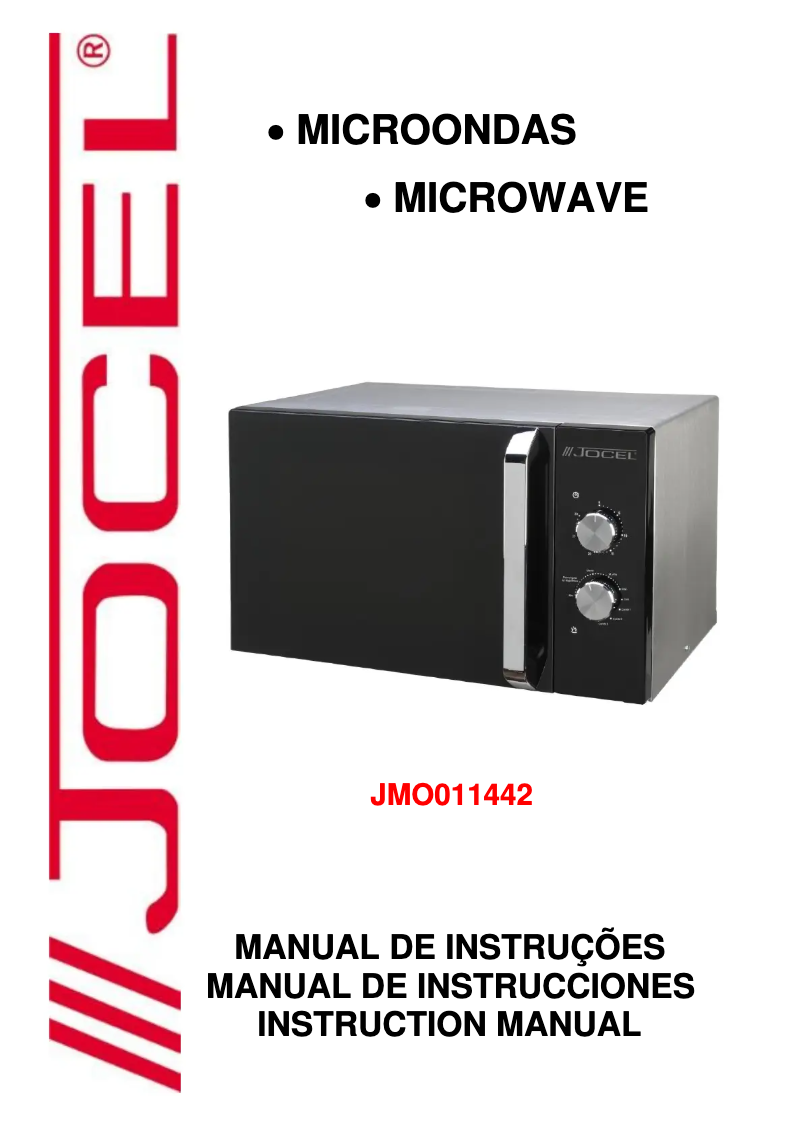 Page 1 de la notice Manuel utilisateur Jocel JMO011442