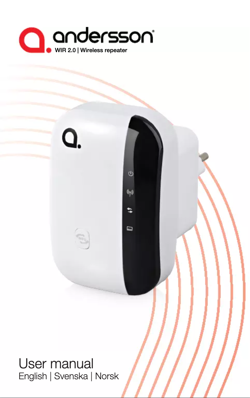Page n°1 - Manuel utilisateur Andersson WIR 2.0