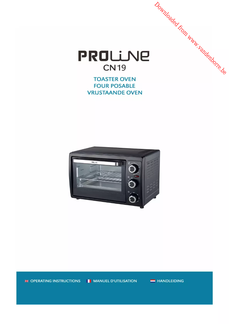 Página 1 del manual Manual de usuario Proline CN19