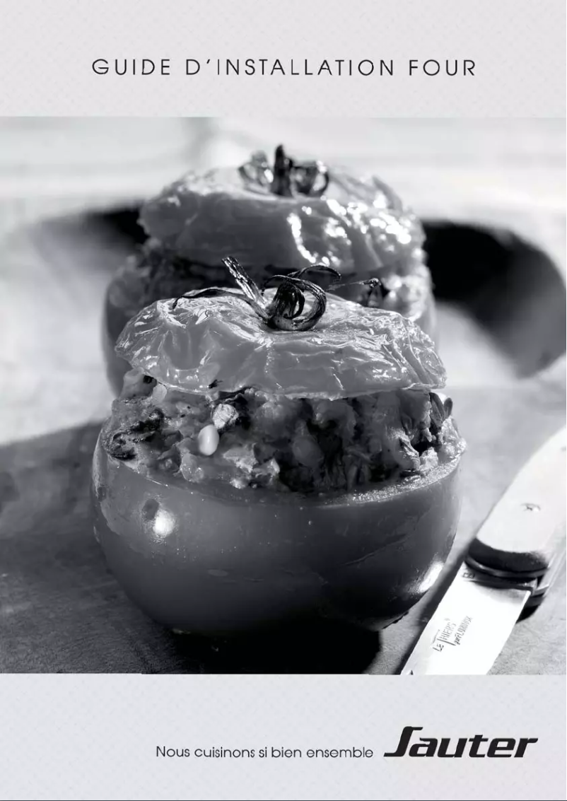 Page 1 de la notice Manuel utilisateur Sauter SOP4970N