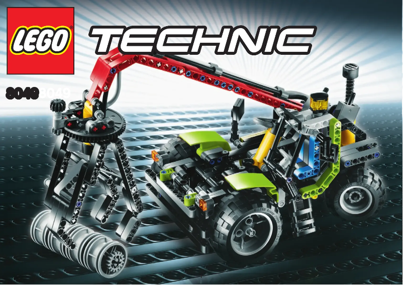 Page 1 de la notice Manuel utilisateur Lego Tractor with Log Loader