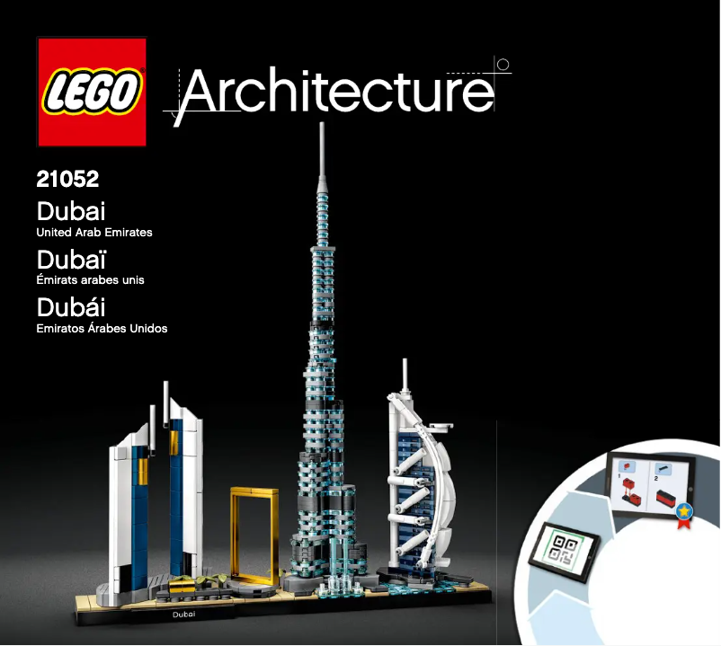 Page n°1 - Manuel utilisateur Lego Dubai 21052