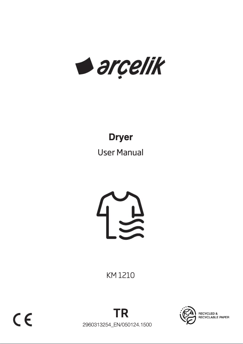 Image de la première page du manuel de l'appareil 1210 KM