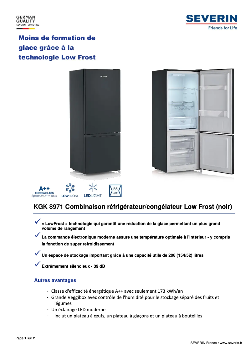 Image de la première page du manuel de l'appareil KGK 8971
