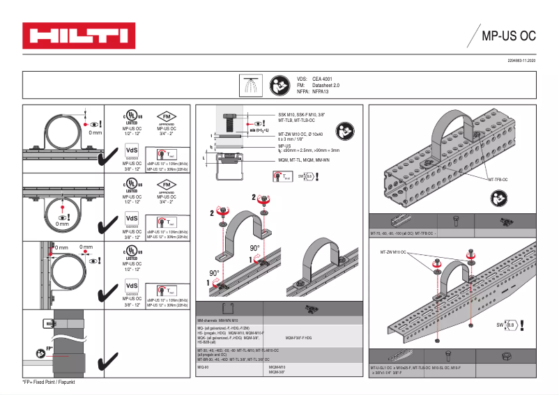 Página 1 del manual Manual de usuario Hilti MP-US OC