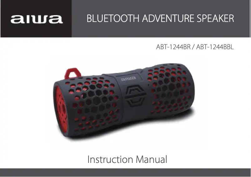 Image de la première page du manuel de l'appareil ABT-1244BR