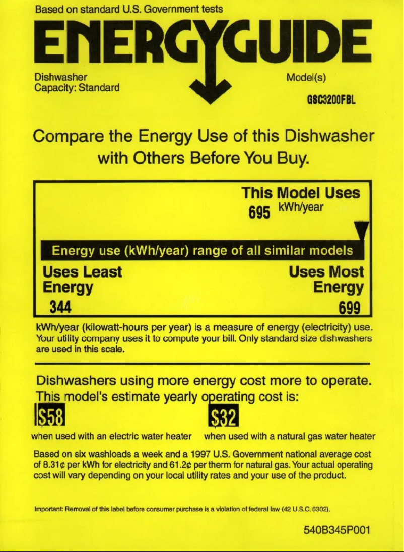 Image de la première page du manuel de l'appareil GSC3200FBL