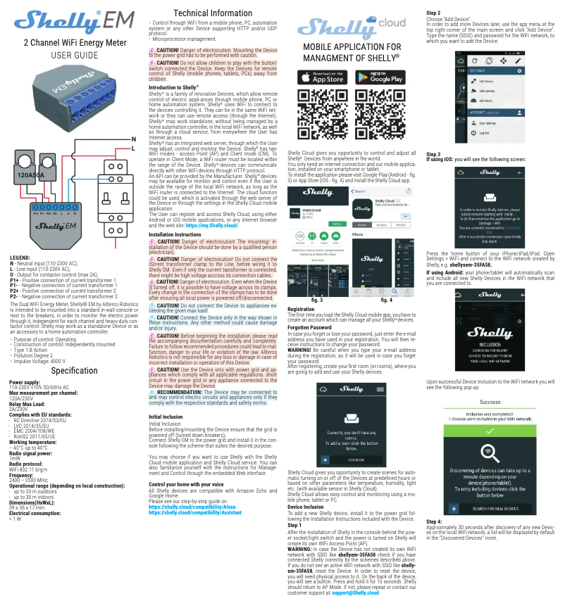 Image de la première page du manuel de l'appareil EM