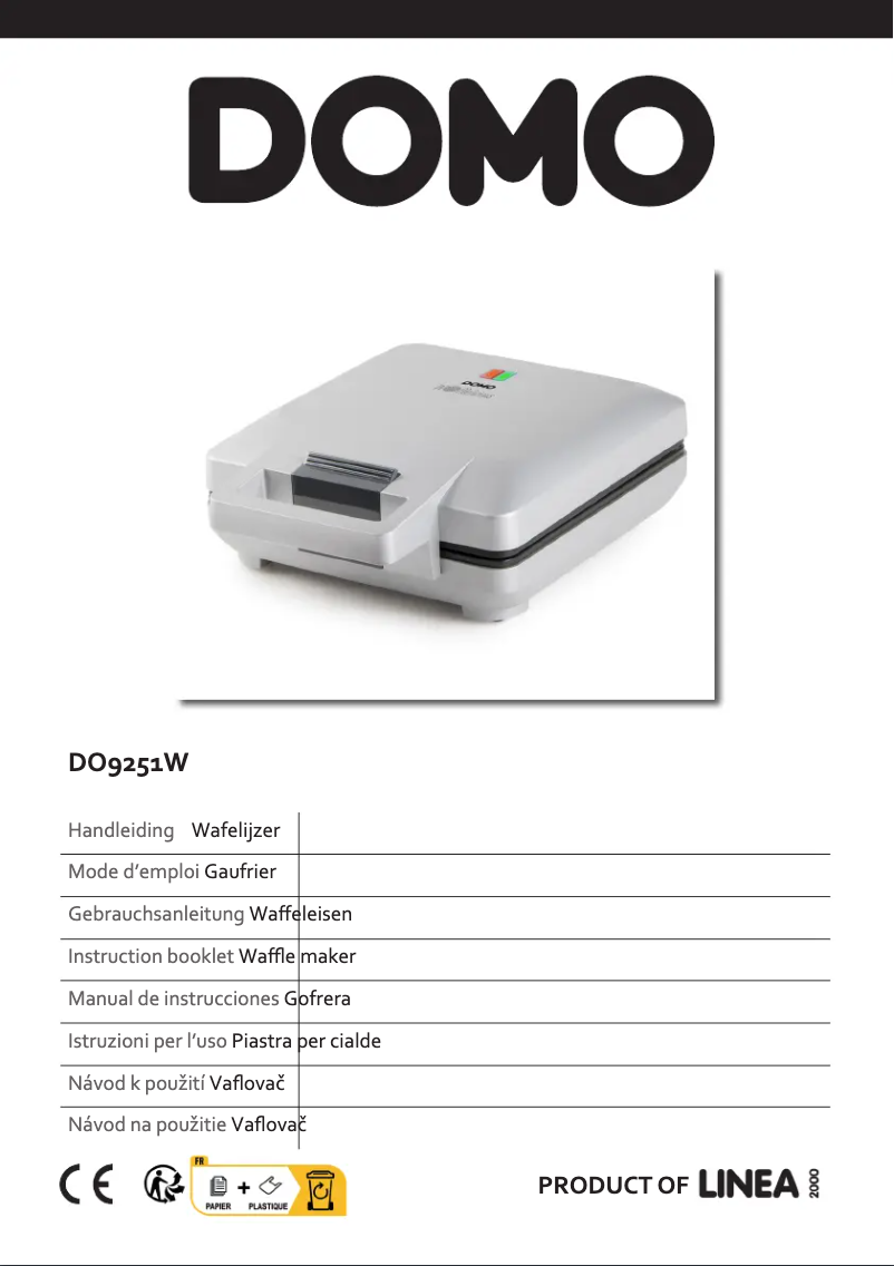 Page n°1 - Manuel utilisateur Domo DO9251W