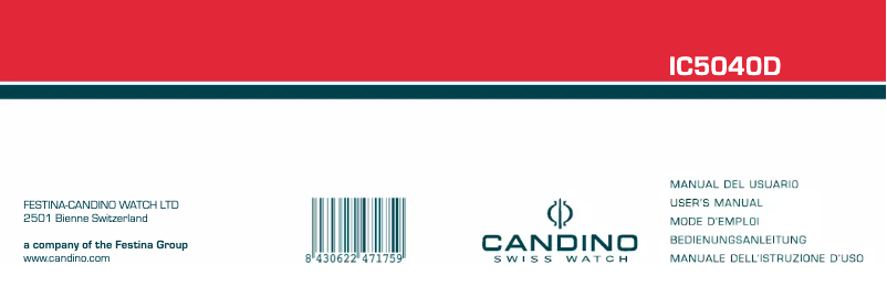 Página 1 del manual Manual de usuario Candino C4429