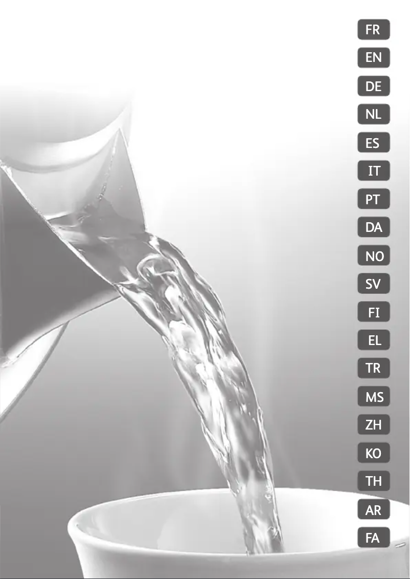 Page n°1 - Manuel utilisateur Tefal Delfini Vision KO1514