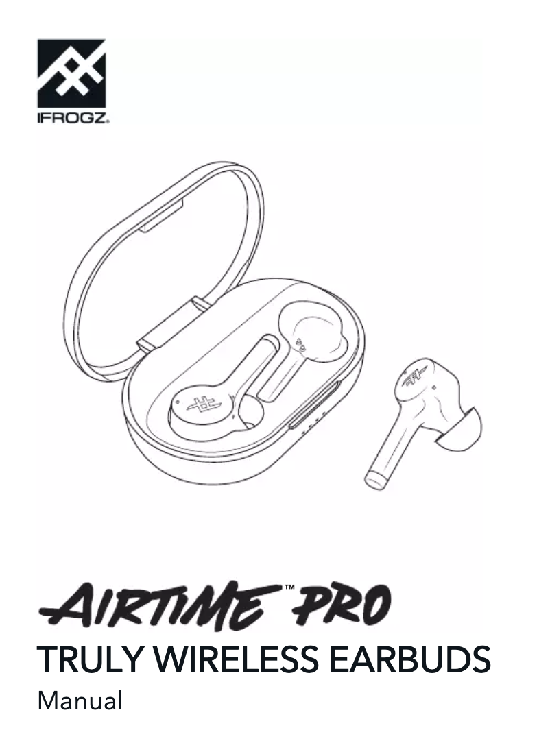 Image de la première page du manuel de l'appareil Airtime Pro