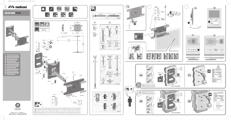 Page 1 de la notice Manuel utilisateur Meliconi OLED SDR Plus