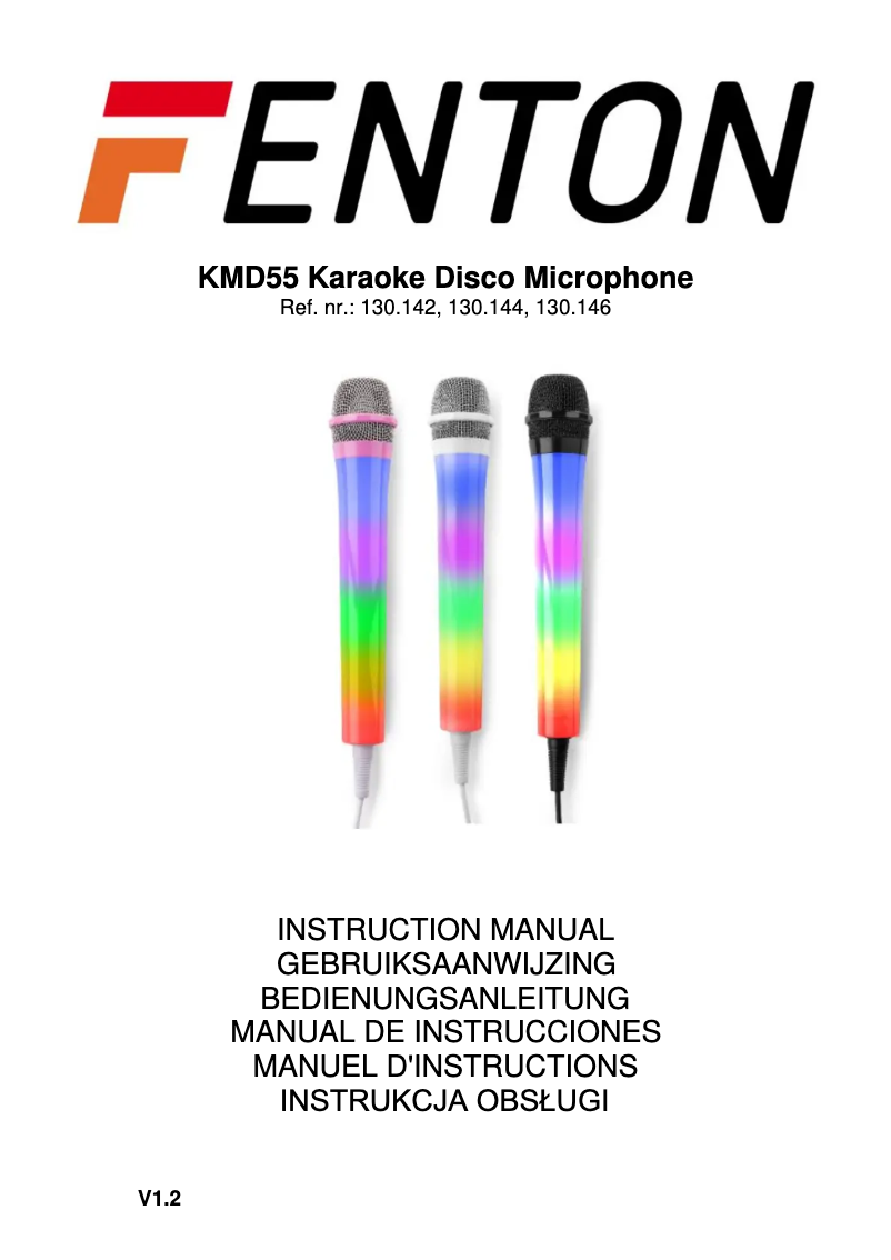 Imagen de la primera página del manual del dispositivo KMD55P