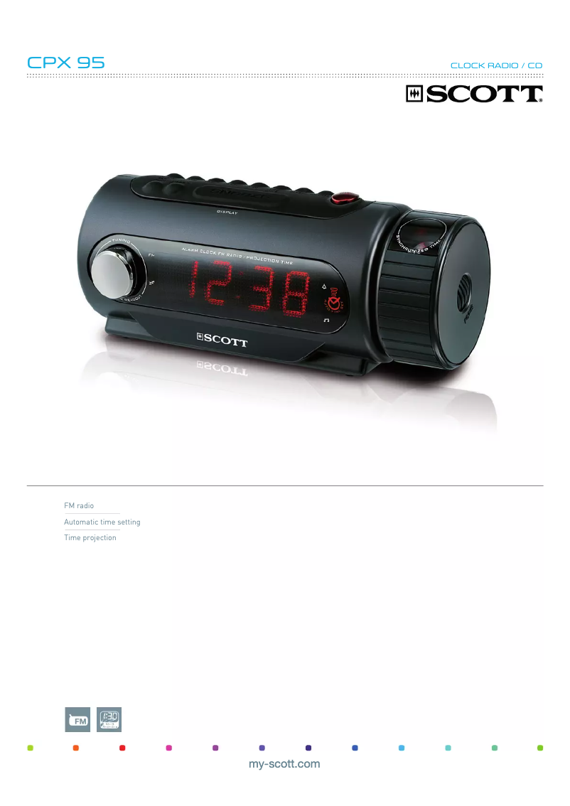 Page 1 de la notice Manuel utilisateur Scott CPX 95