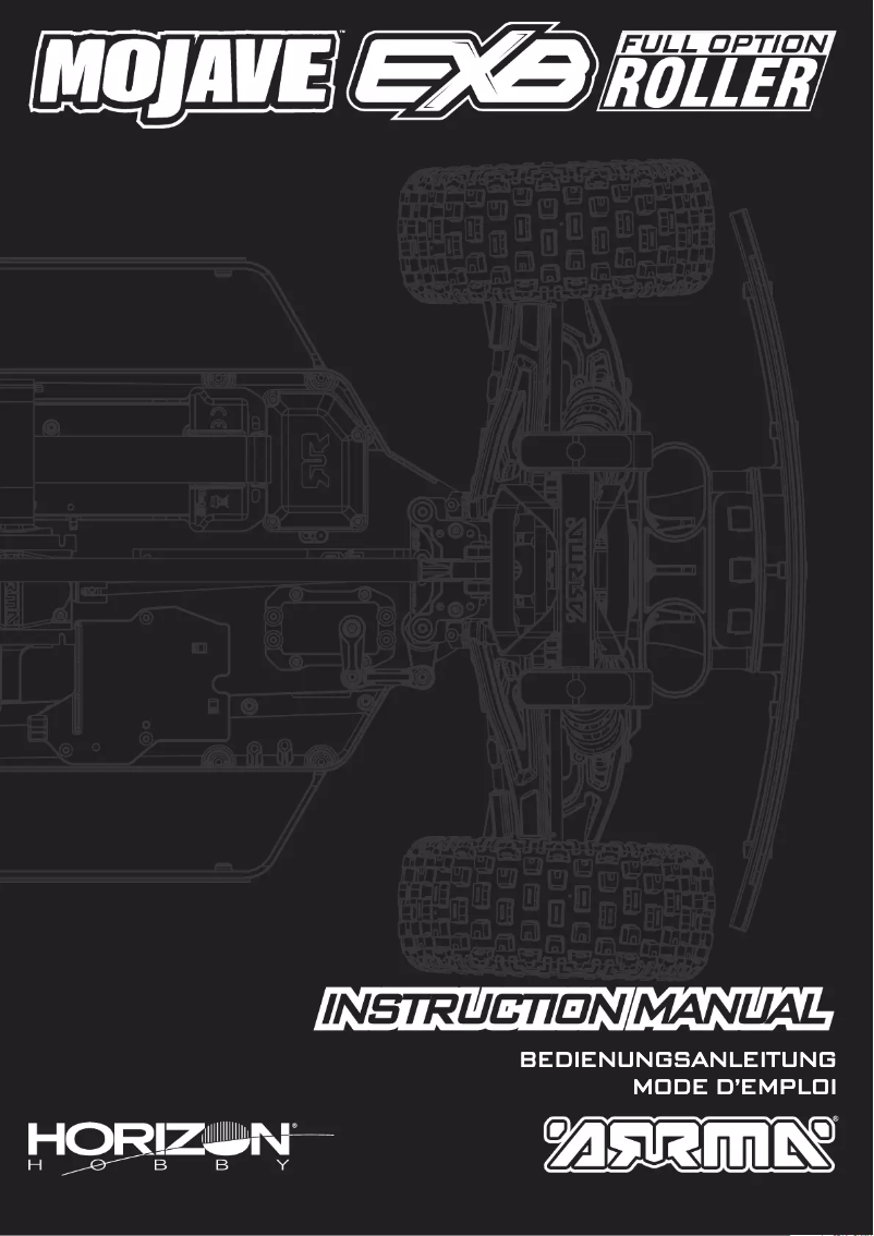 Page n°1 - Manuel utilisateur ARRMA Mojave EXtreme Bash