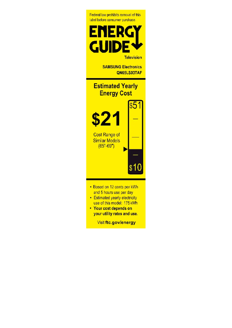 Image de la première page du manuel de l'appareil QN65LS03TAFXZA