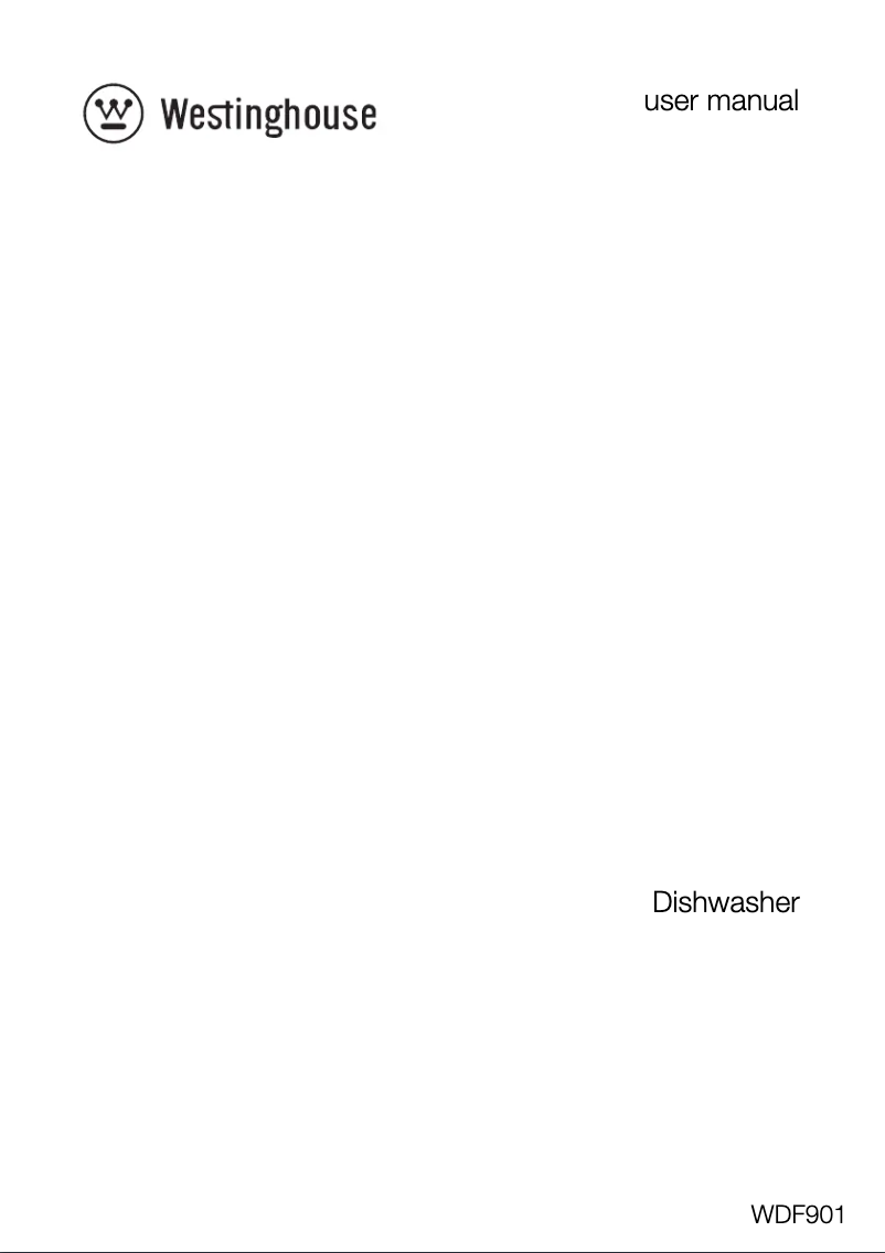 Page 1 de la notice Manuel utilisateur Westinghouse WDF901WA