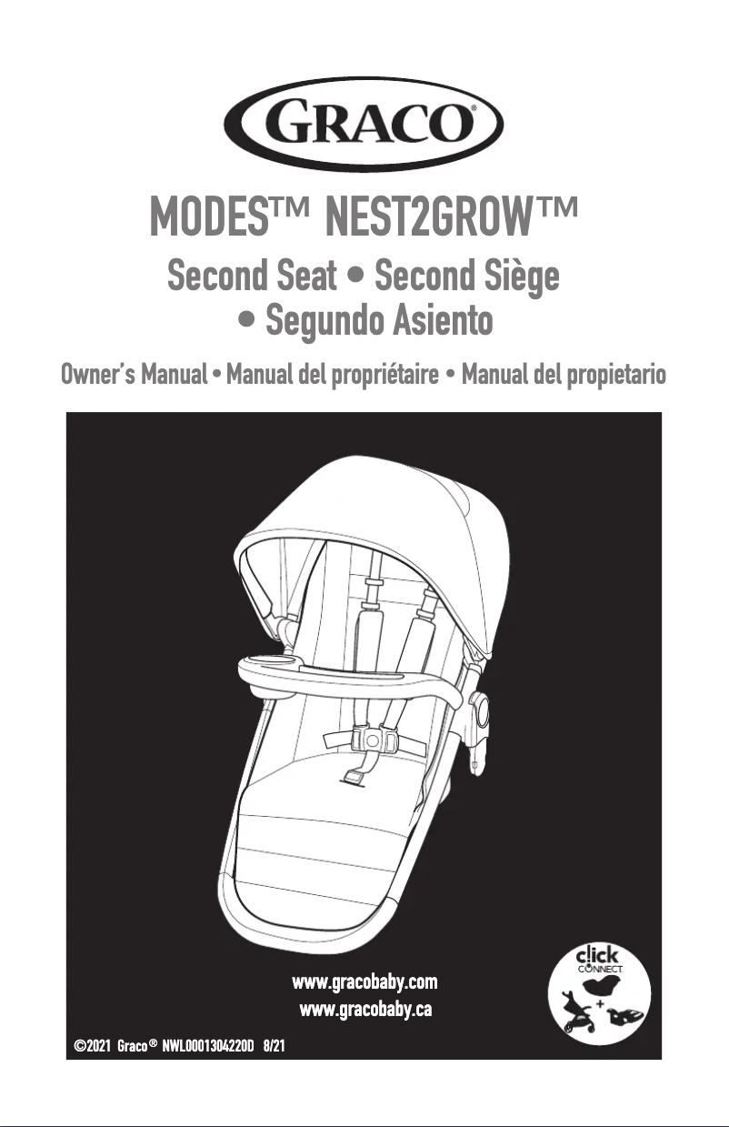Page 1 de la notice Manuel utilisateur Graco Modes Nest2Grow