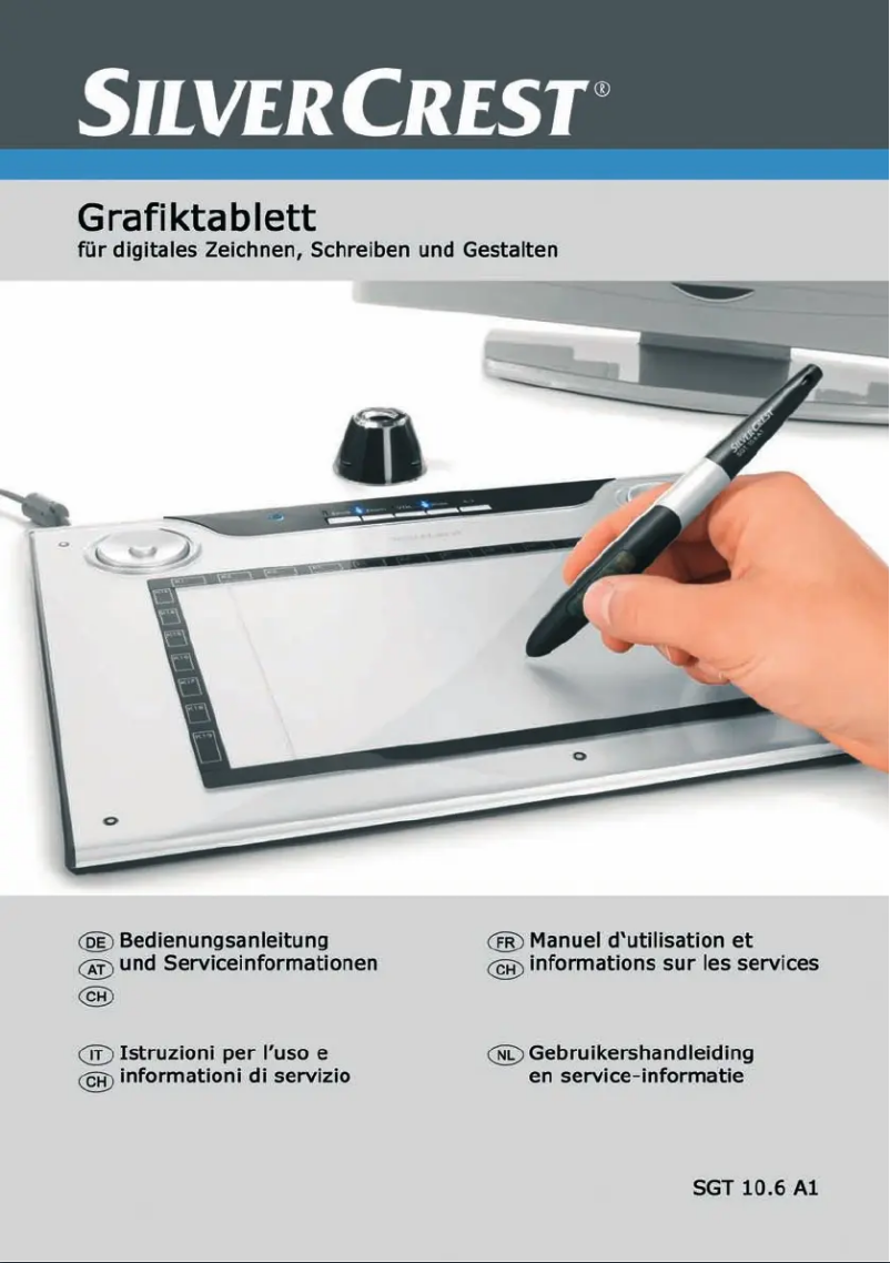 Page 1 de la notice Manuel utilisateur SilverCrest SGT 106 A1