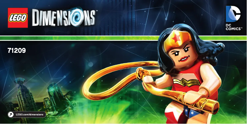 Page n°1 - Manuel utilisateur Lego Dimensions 71209