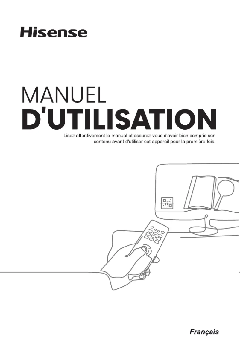 Page n°1 - Manuel utilisateur Hisense 55A76KQ