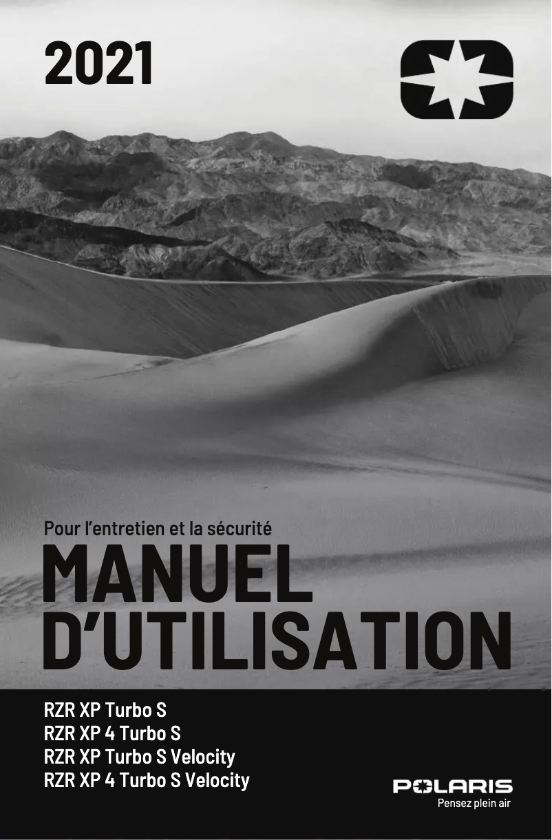 Image de la première page du manuel de l'appareil RZ4 Turbo S 4 Velocity (2021)