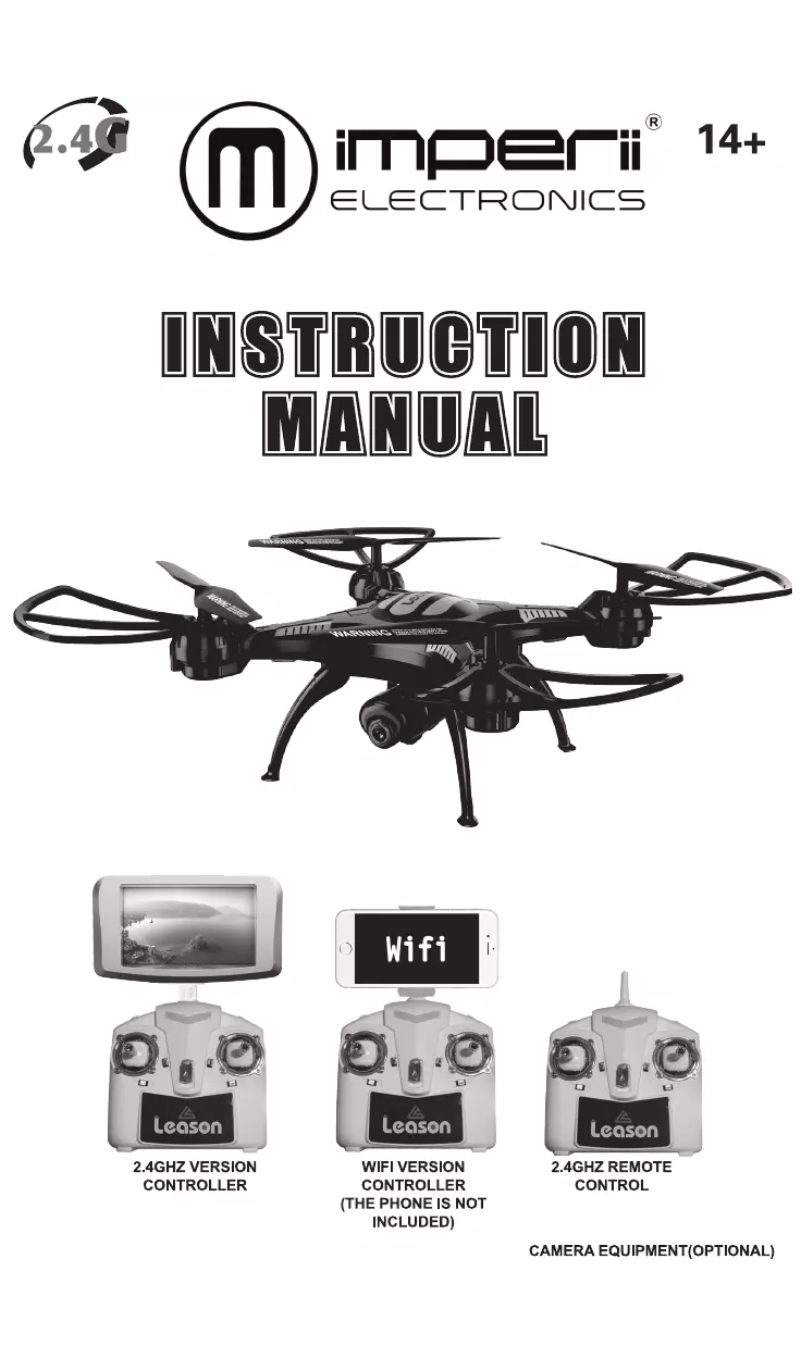 Page n°1 - Manuel utilisateur Imperii Electronics RA.00.0032.02