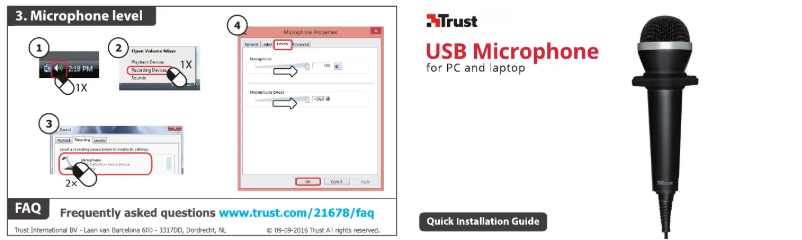 Page n°1 - Manuel utilisateur Trust STARZZ 21678
