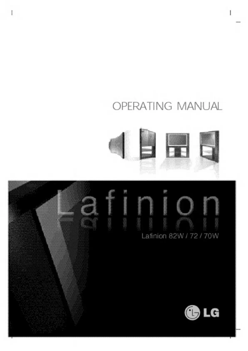 Page 1 de la notice Manuel utilisateur LG Lafinion 82W