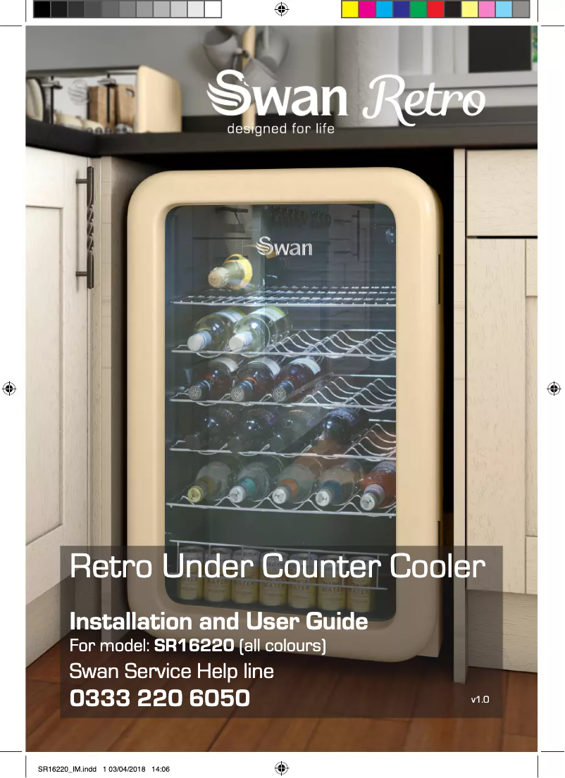 Image de la première page du manuel de l'appareil SR16220GN