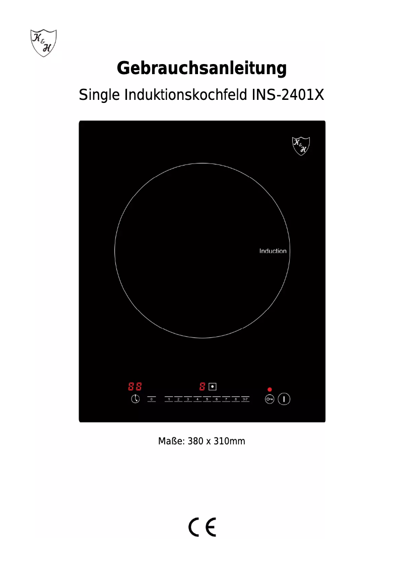 Page n°1 - Manuel utilisateur K&H INS-2401X