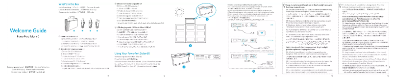 Page n°1 - Manuel utilisateur Anker PowerPort Solar 60
