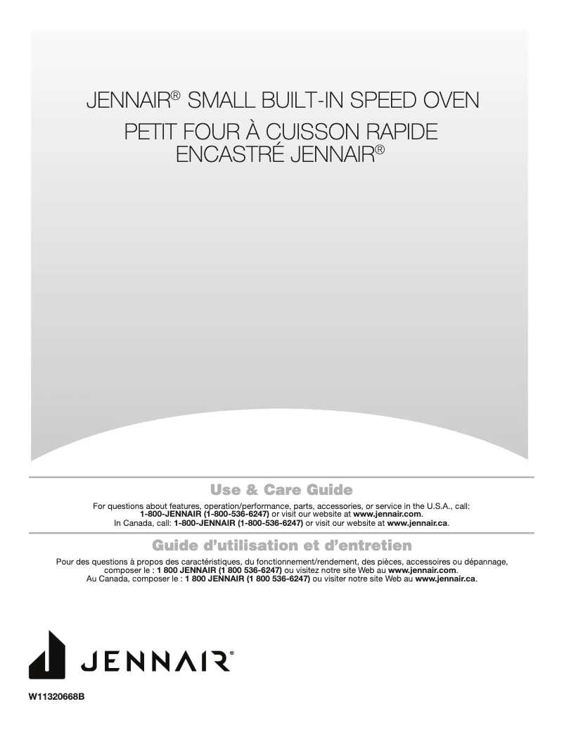 Page n°1 - Manuel utilisateur Jenn-Air JMC6224HL