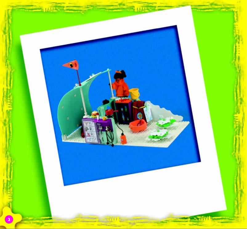 Page 1 de la notice Manuel utilisateur Lego Carla and the Bear Cubs