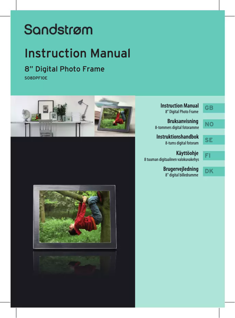 Page 1 de la notice Manuel utilisateur Sandstrøm S08DPF10E