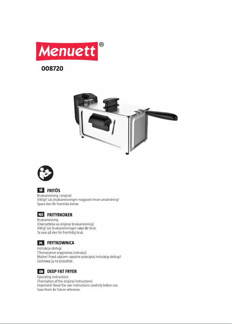 Page n°1 - Manuel utilisateur Menuett 008720