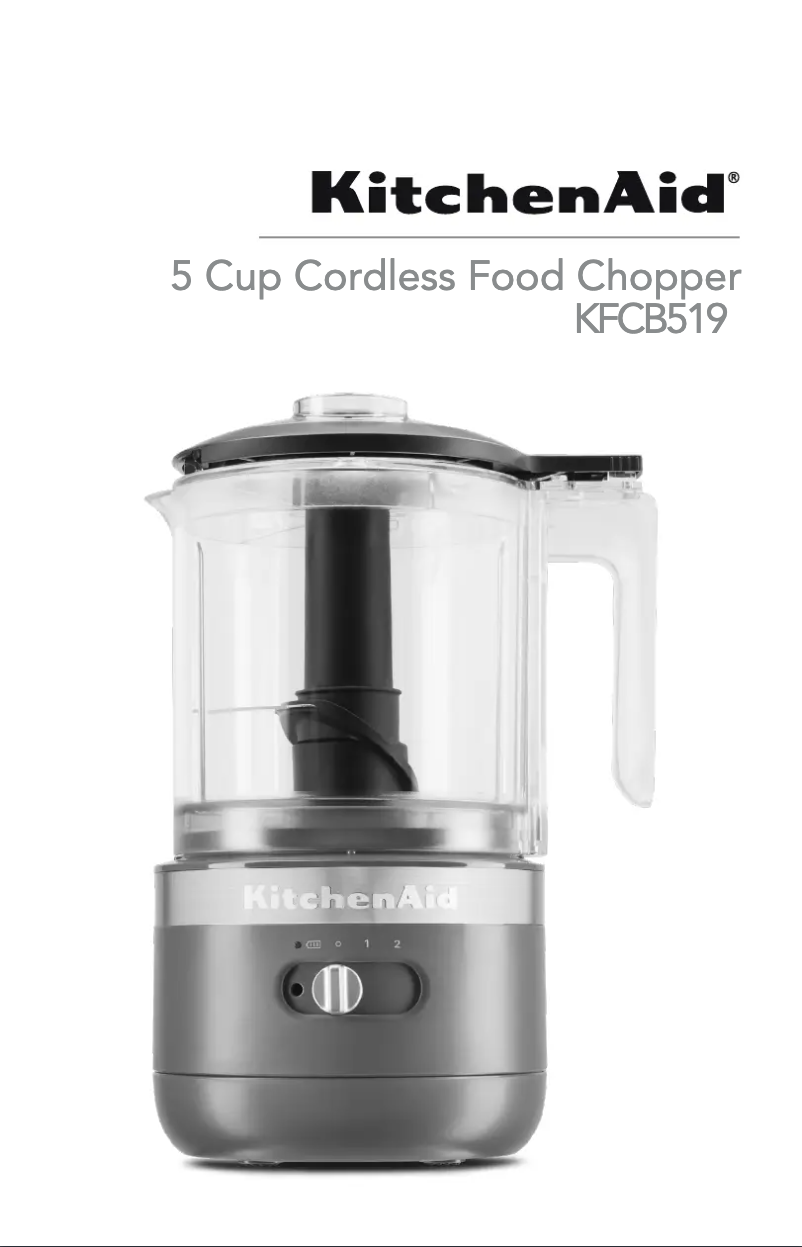 Image de la première page du manuel de l'appareil KFCB519